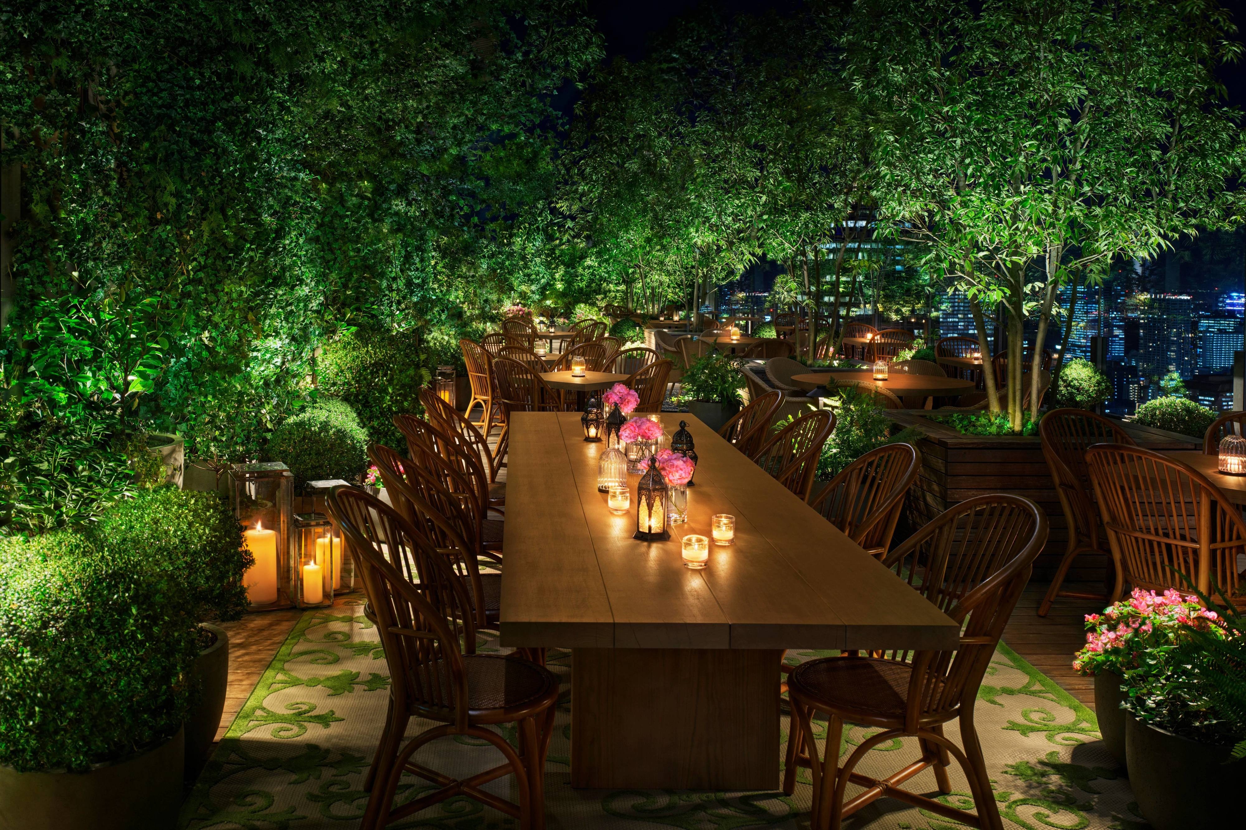 The Jade Room Garden Terrace at The Tokyo EDITION, Toranomon